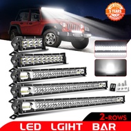 MGLLIGHT 12D 2 Rows LED Light Bar/Work Light 30W 60W 120W 180W 240W Super Slim led bar for Tractor 4