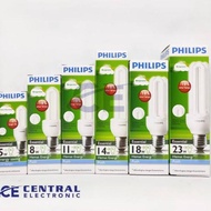 PUTIH CAHAYA Updated Philips Essential Lamp 5w/8w/11w/14w/18w/23w 23w/finger Lamp/CFL Lamp/99W White Light