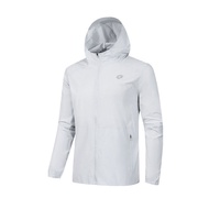 Lotto | เสื้อกันลมฮู้ดสำหรับผู้ชาย ผ้าซิลค์แบบน้ำแข็ง เบา สบาย ระบายอากาศได้ดี