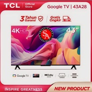 Led UHD 4K Digital Android TV 43 Inch TCL Type: 43A8 (Khusus Medan)