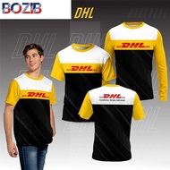 DHL Express DHL Short Sleeve long sleeved T-Shirt for Delivery Workers Breathable Moisture Wicking D