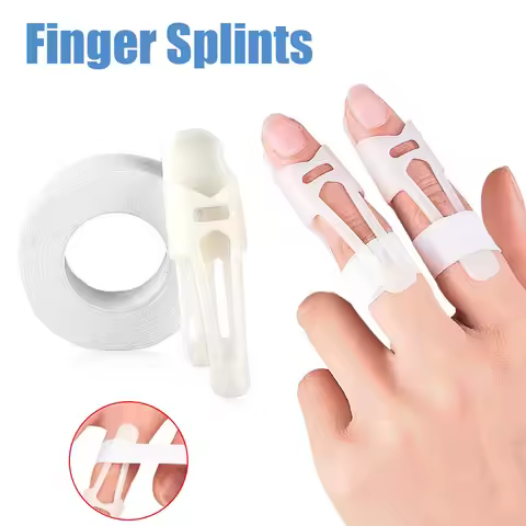 Finger Immobilizer Joint Protection Finger Splints Mallet Bracket Plastic Finger Support Injury Mall