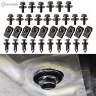 [BESTWFM] -Body Bolts nuts push Clips M6 Engine Under Cover Splash Shield Guard For Nissan#car accessories
