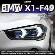TAOJING | For 2016-2019 BMW X1 F48 F49 Headlight Assembly Arrow LED DRL & Turn Signal