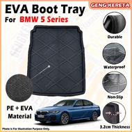 For BMW 5 Series EVA Copolymer Car Boot Tray Luggage Cargo Trunk Tray Dulang But Kereta 汽车后箱垫