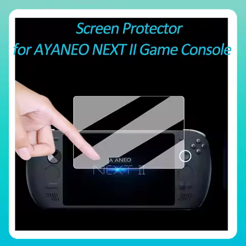 AYANEO NEXT II Screen Protector — 9.06" Landscape HD Film, Non-Tempered Glass, High Clarity