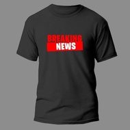 BREAKING NEWS ROUNDNECK SHORT SLEEVE T SHIRT CC 58E0