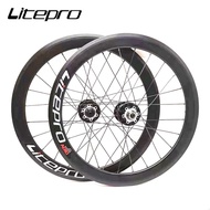 Litepro AERO Folding Bicycle 451 20 inch Wheelset 100/135mm Disc V Brake For 8 9 10 11 Speed One Pai