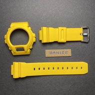 Gshock Band & Bazel Dw6900 Yellow