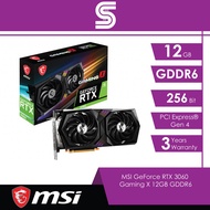 MSI GeForce RTX 3060  Gaming X 12GB GDDR6 Graphic Card