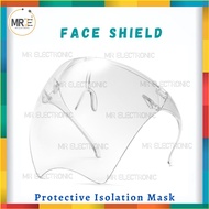 [Ready Stock Malaysia] [24 HOUR Ship Out] Protective Face Shield Full Face Mask Anti-Fog Safety Face Shield