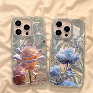 Crystal Orange RosesCase For Realme Note 60 C67 C65 C63 C61 C53 C55 C51 C35 Realme10 C33 C31 C30 C30