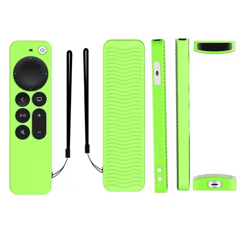 1Pcs Luminous Silicone Remote Control Cover for Apple TV Siri Remote 4K Dustproof Remote Protect Cas