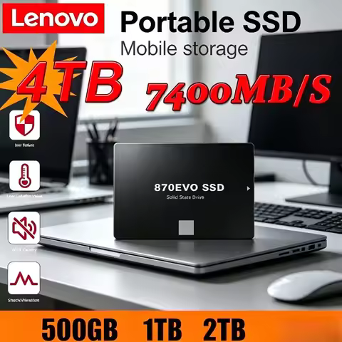Lenovo 870 EVO Solid State Disk SSD For Laptop Microcomputer Desktop 1TB 2TB 4TB Internal HDD Hard D