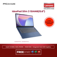 LENOVO IDEAPAD SLIM 3 15IAN8 I3-N305/8GB D5-4800(OB)/512GB G4/UHD/15.6" FHD/W11H/HOME24/2YWPC 82XB00