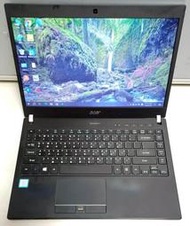 [爸比嚴選]Acer P648-M 14吋商用輕薄筆電  i5-6200 碳纖A蓋 功能正常 能蓄電高顏值