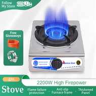 Gas Stove Double Burner Desktop Gas Stove Without Installation Gas Range Energy Saving And High Efficiency Double Burner Gas Stove Home Kitchen Appliances