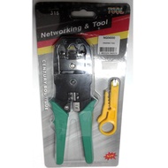 Hotdeal RJ45 Cat5e and Cat6 Network Crimping Tool - RJ45 Crimping Tool Cable Tools Rj45 Crimping Too