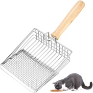 SZSIQI Pala para Gatos, Pala para Arena de Gatos, Recogedor de Arena para Gatos, Metal Cuchara de Ar