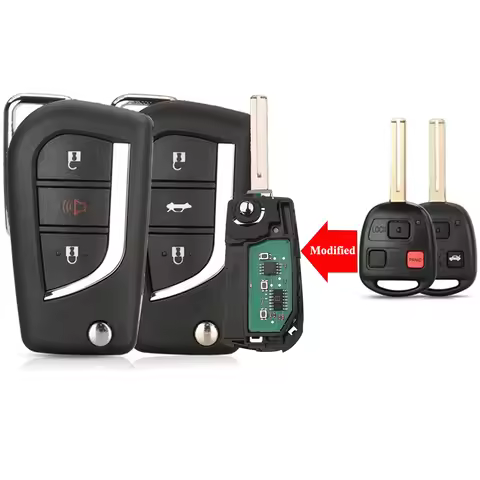 jingyuqin New Remote car key For Lexus ES300 FJ GX470 HYQ1512V LX470/570 RX300 GS300 IS200 312Mhz 4D