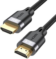 URELEGAN 8K HDMI Cable 6 Feet, HDMI to HDMI Cables Ultra High Speed HDMI 2.1 Cord (Supports 8K@60Hz, 4K@120Hz, 2K, 1080P, eARC, HDR, 3D) Compatible for Laptop, PC, Monitor, HDTV, PS4/5