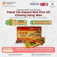 Red Pine Oil Korea Cheong Song Won Korea (720 Caps, 100% Original)