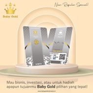 Terlaris Baby Gold Emas Mini 0,001 gram Logam Mulia 0.001 Gram SALE