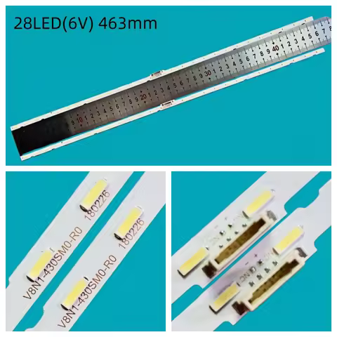 LED Strip For TV V8N1-430SM0-R0 BN96-45954A UE43RU7105K UE43UN7020 UE43NU7199 UE43NU7195 UE43NU7095U
