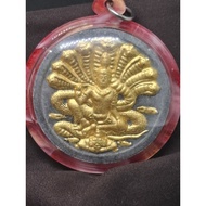 拾到金 泽度金 招财 佛牌 Rian Jatukam Stamp Amulet