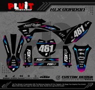 DECAL STICKER KLX GORDON FULL BODY DECAL GORDON DECAL GORDON DECAL STIKER KLX GORDON FULL BODY super