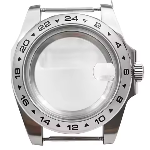 40mm Watch Case Sapphire Glass For NH35 NH36 ETA2824 PT5000 Automatic Movement Parts
