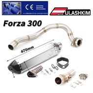 Forza300 Forza350 Exhaust Muffler Silencer Escapes For Honda Forza300 Forza 300 350 Exhaust
