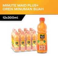 12pcs Minute Maid Plus+ PET  Orange Tropical 300ml
