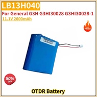 LB13H040 High Quality OTDR Battery 11.1V 2600mAh for General G3H G3HI30028-1 Brand New Replacement B
