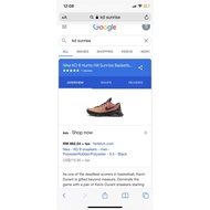 Nike KD8 Hunts Hill Sunrise Basketball Shoes/seakers