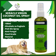 PET ORGANICS| (COD)SAFE AND EFFECTIVE 100% MIRACLE VIRGIN COCONUT OIL SPRAY 100ml for your dog and c