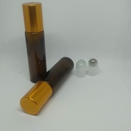 Botol Kaca Roll On 10ml Amber