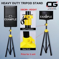 Professional Heavy Duty Speaker Stands Support / Karaoke Speaker Stand 8 inch / 10 inch / 12 Inch / 15 Inch 18 Inch