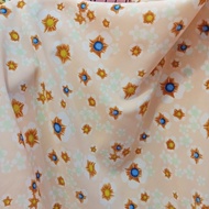 Premium patterned silk satin fabric - patterned satin fabric - premium satin fabric - meter satin fa