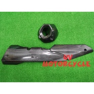 Yamaha Y16zr Exhaust cover carbon y16 cf