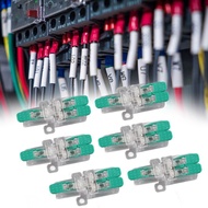 tutoushop Wire Splice Connector 1 in 2 Out for Stable Electrical Connection Broad Wiring Range Quick