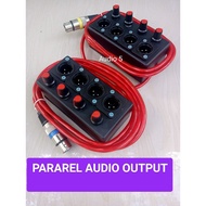 PARAREL MIXER AUDIO OUTPUT + VOLUME MIXER AUDIO MIXER POWER AMPLIFIER