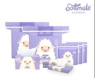 限時🈹🈹🈹🈹🈹🈹韓國製 ------Softmate 紫羊 順順兒 (乾濕兩用 棉) 天然 乾柔巾 初生禮包裝
