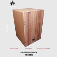 Acoustic Cajon Sitting Cajon /DRUMBOX Acoustic sitting Cajon