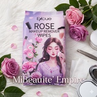Excue Rose Makeup Remover Wipes are Practical and Convenient Facial Cleansing Wipes