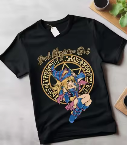 Magician Girl Shirt Yu Gi Oh Tshirt YuGiOh T-Shirt Yu-Gi-Oh Anime Yugi Muto