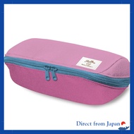 Kokuyo Large Capacity Pen Case Shellbro Limited Mister Donut Design Pink & Rose F-VBF190-L4