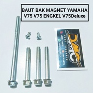BAUT BAK MAGNET / BLOK KIRI YAMAHA V75 V75Engkel V75dx V75 Deluxe (K8)