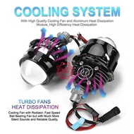 2.5/3.0 inch OEM Projector FANKAI LED Headlight Lens H4 H7 H1 9005 9006 Projector Foglamp /Fog light