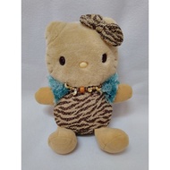 Hello Kitty Tanned skin Sanrio Vintage limited edition Preloved soft toy plush toy KT1S三丽鸥中古二手凯蒂猫黑皮豹